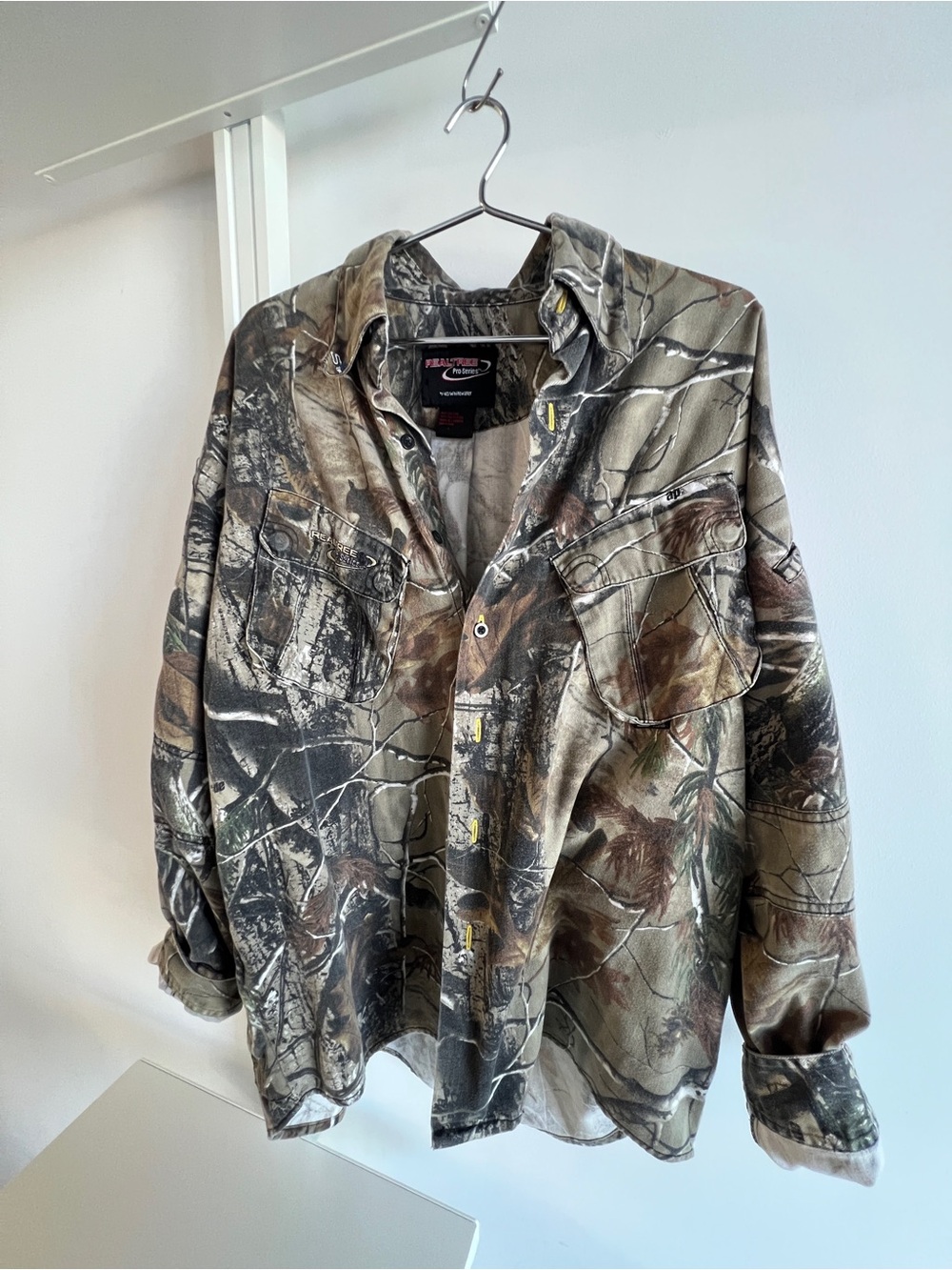 Realtree Camo Utility Shirt - Olive/Brown